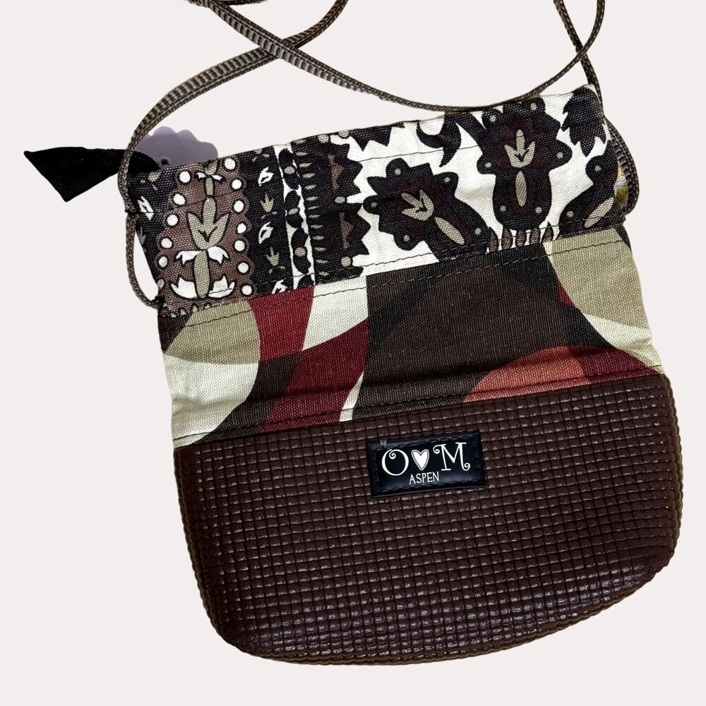 OM Aspen Eco Purse Crossbody Mini Bag Canvas Floral